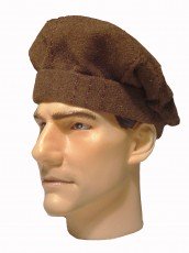 Коричневый берет