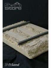 Диорама железная дорога (песок)