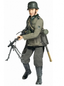 Wilhelm Schaper Wehrmacht MG34 Gunner 