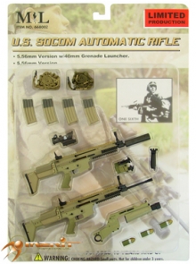 US SOCOM Automatic Rifles Set 2