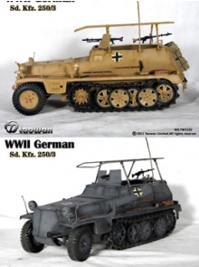 Командирский легкий БТР Sd.Kfz. 250/3 (alt)