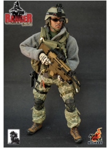 US ARMY RANGER 75th REGIMENT with SCAR-L