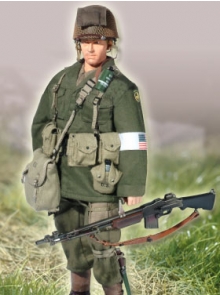 Garrett White - 17th Airborne Bar Gunner в масштабе 1:6