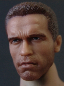 Arnold Schwarzenegger - голова в масштабе 1:6